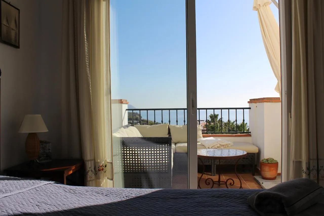 Playa Burriana, Stor Terass, Havsutsikt, Pool Apartment Nerja
