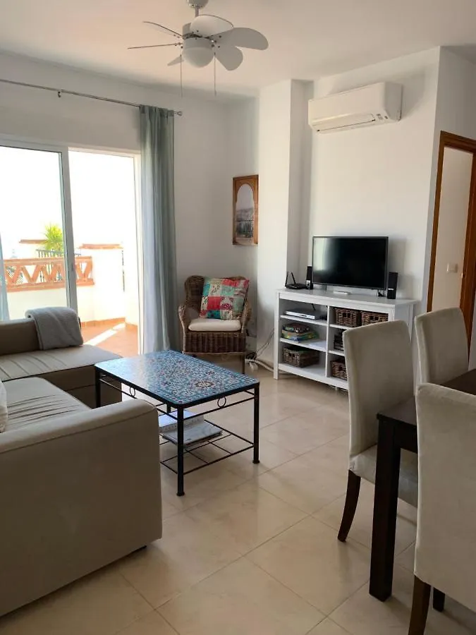 Playa Burriana, Stor Terass, Havsutsikt, Pool Apartment Nerja 0*,