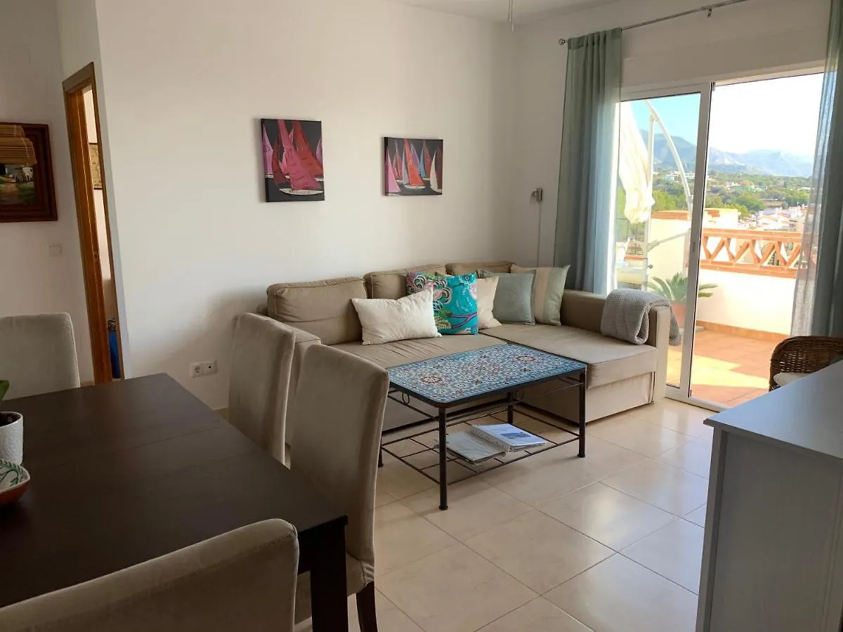 Playa Burriana, Stor Terass, Havsutsikt, Pool Διαμέρισμα Nerja
