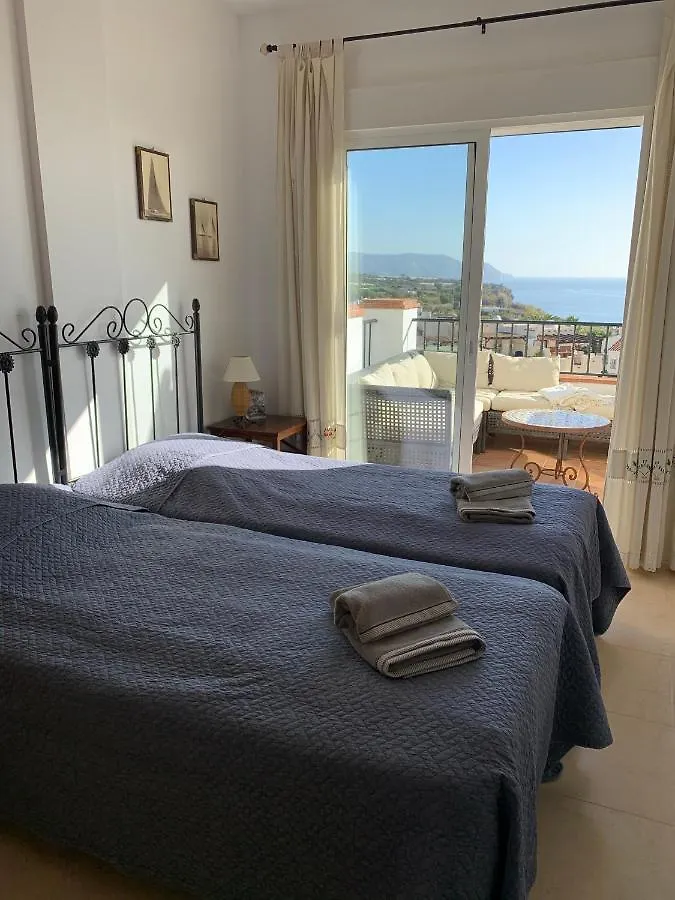 Playa Burriana, Stor Terass, Havsutsikt, Pool Apartment Nerja