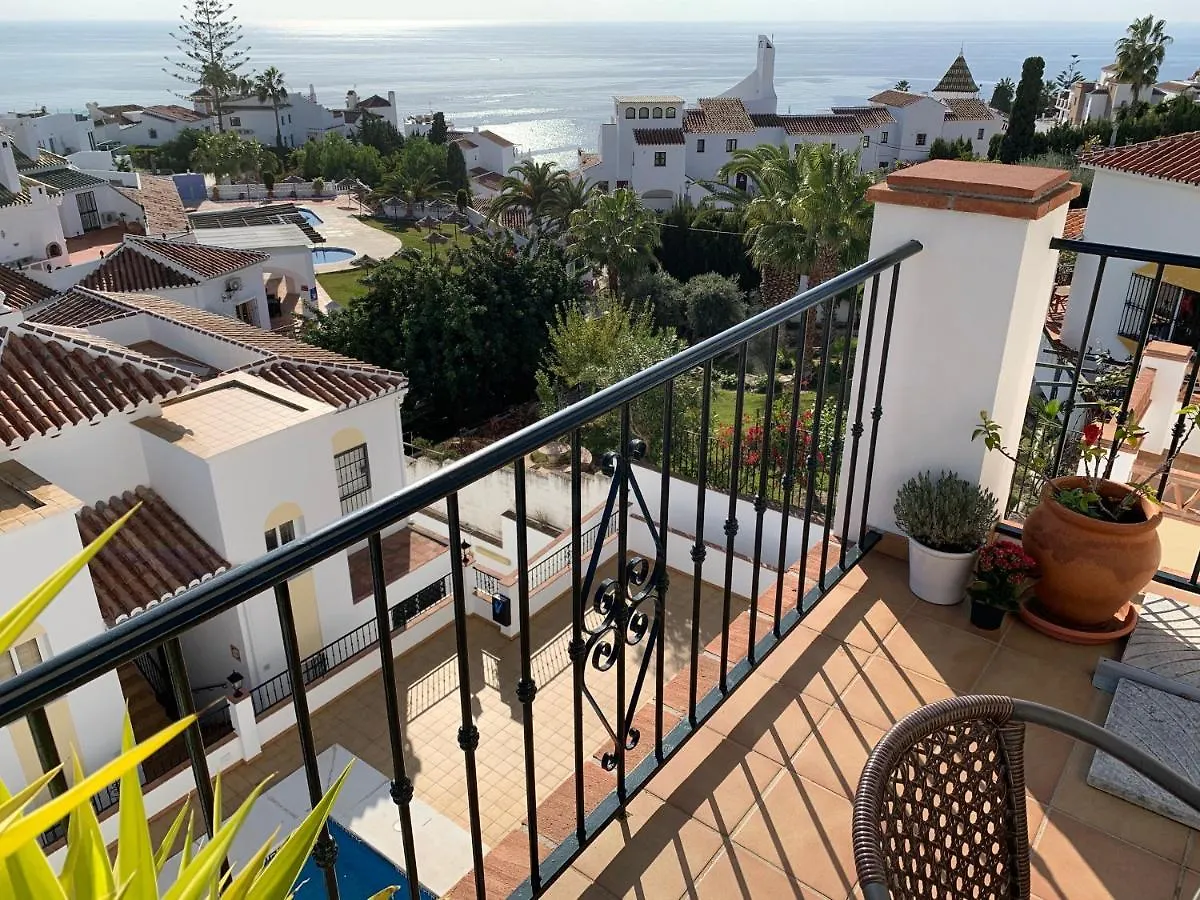 Playa Burriana, Stor Terass, Havsutsikt, Pool Διαμέρισμα Nerja 0*,