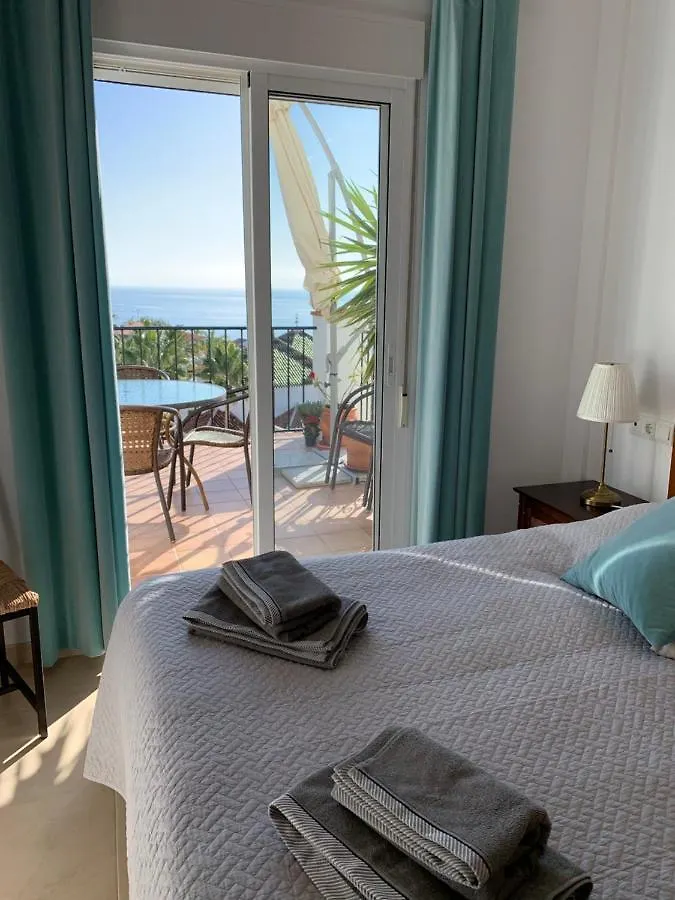 Playa Burriana, Stor Terass, Havsutsikt, Pool Διαμέρισμα Nerja Ισπανία