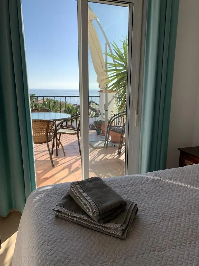 Playa Burriana, Stor Terass, Havsutsikt, Pool Διαμέρισμα Nerja