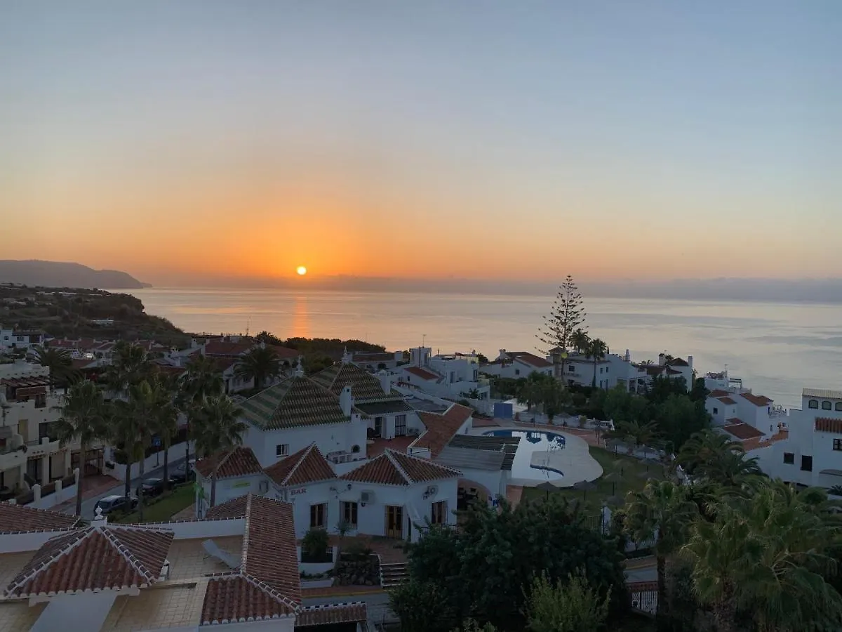 Playa Burriana, Stor Terass, Havsutsikt, Pool Διαμέρισμα Nerja Ισπανία