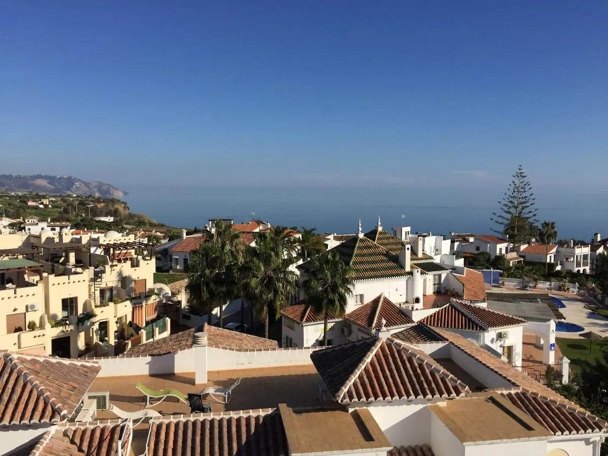 Playa Burriana, Stor Terass, Havsutsikt, Pool Διαμέρισμα Nerja