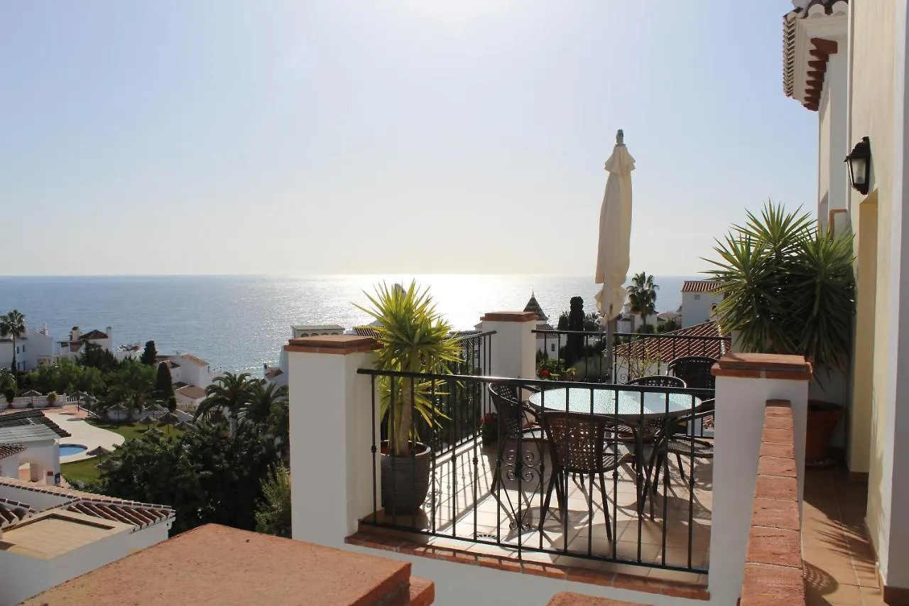 Playa Burriana, Stor Terass, Havsutsikt, Pool Apartment Nerja