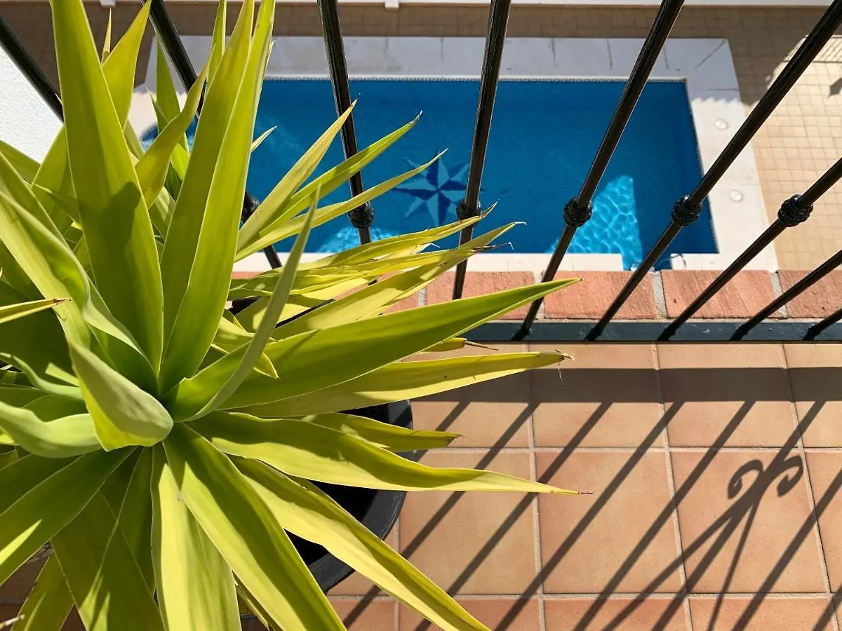 Playa Burriana, Stor Terass, Havsutsikt, Pool Apartment Nerja Spain