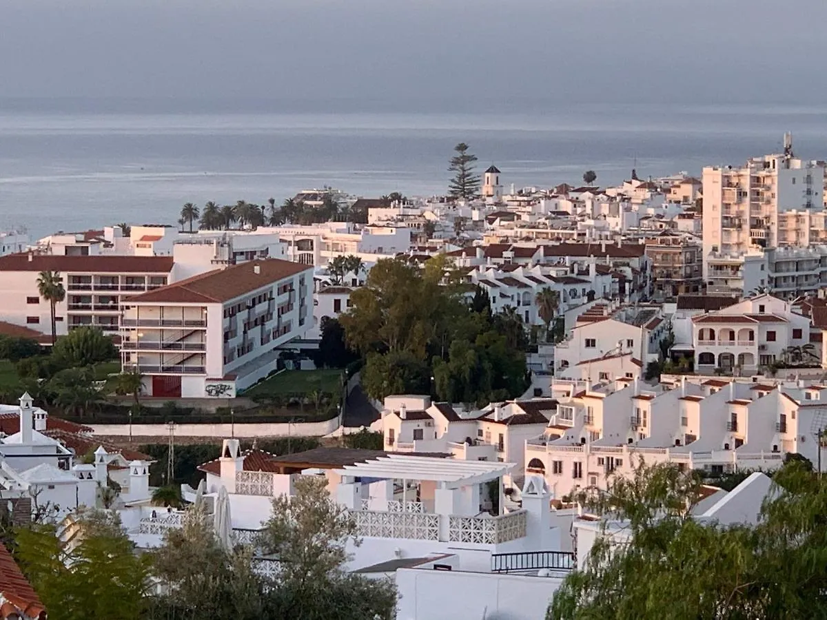 Playa Burriana, Stor Terass, Havsutsikt, Pool Apartment Nerja