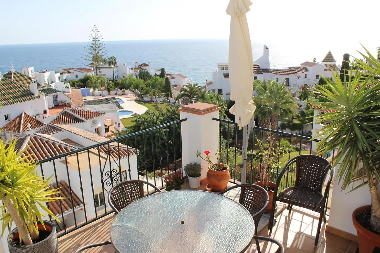 Playa Burriana, Stor Terass, Havsutsikt, Pool Apartment Nerja 0*,  Spain